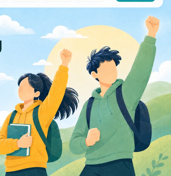 Mahasiswa bersemangat menyongsong masa depan